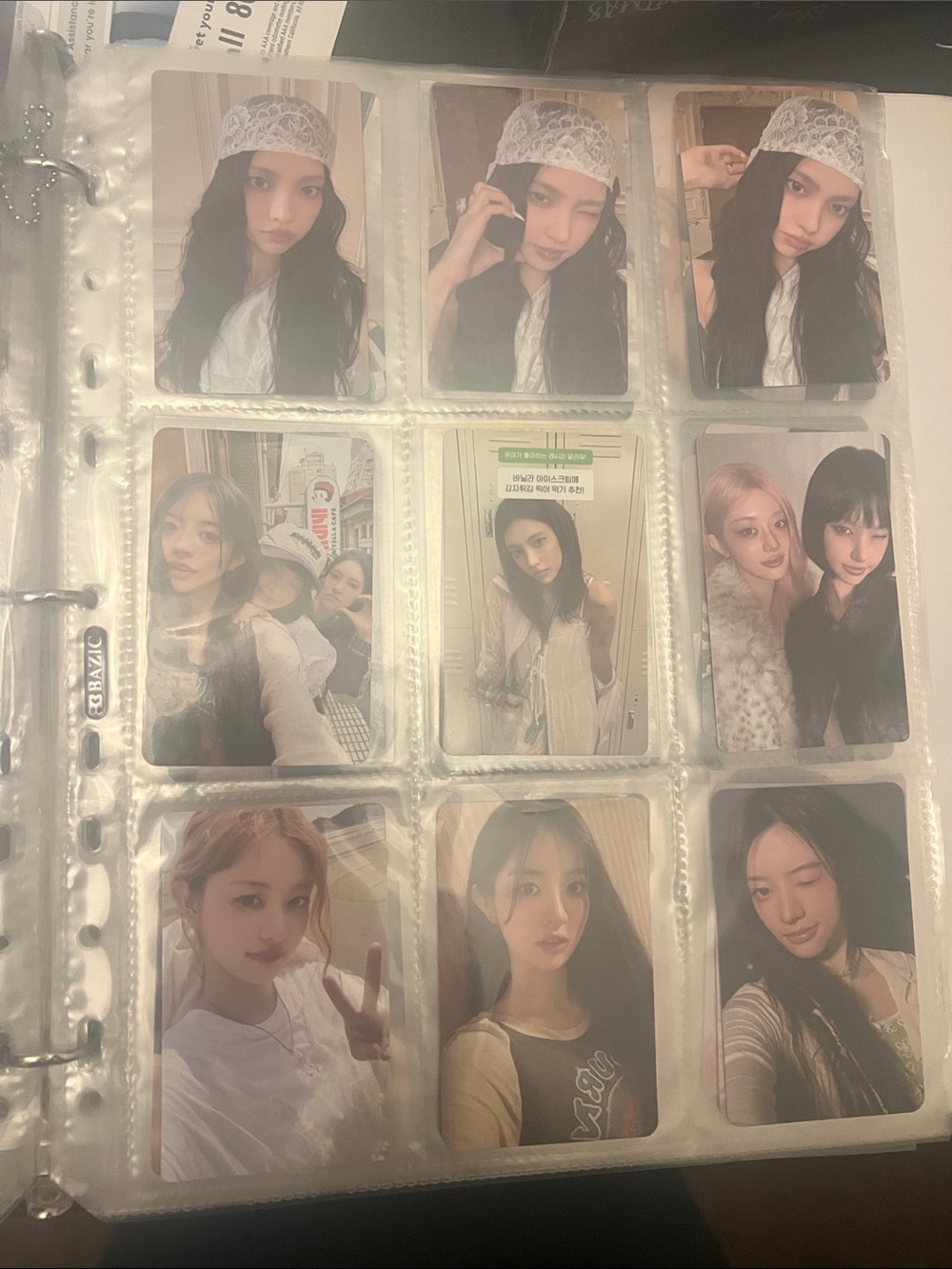 Illit random 9 photocards set
